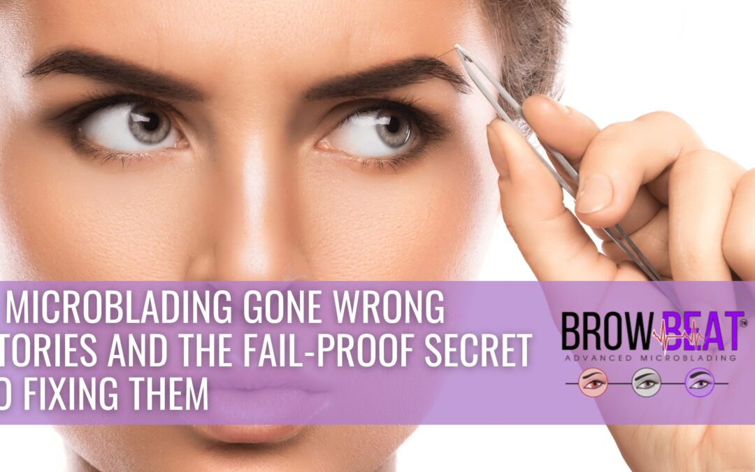 6 Microblading Gone Wrong Stories and The Fail-proof Secret to Fixing Them