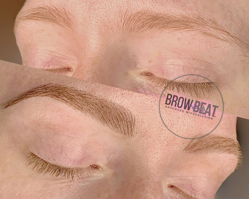 Ultra Detail Nano Brows by BrowBeat Studio Dallas Nano Brow Design