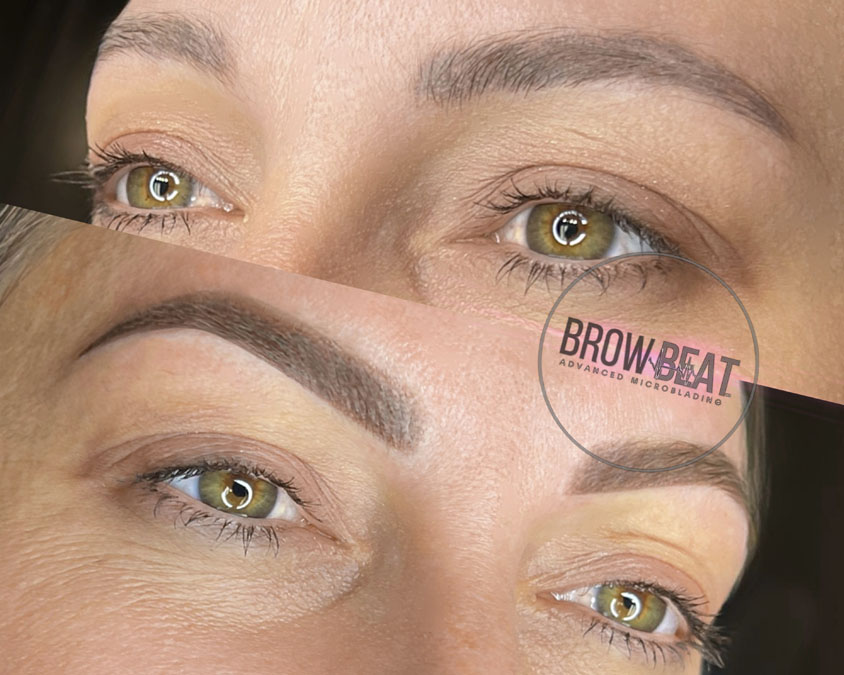 What Is Semi Permanent Brow Tattoo Shading Dallas Semi permanent brow shading tattoo results Dallas