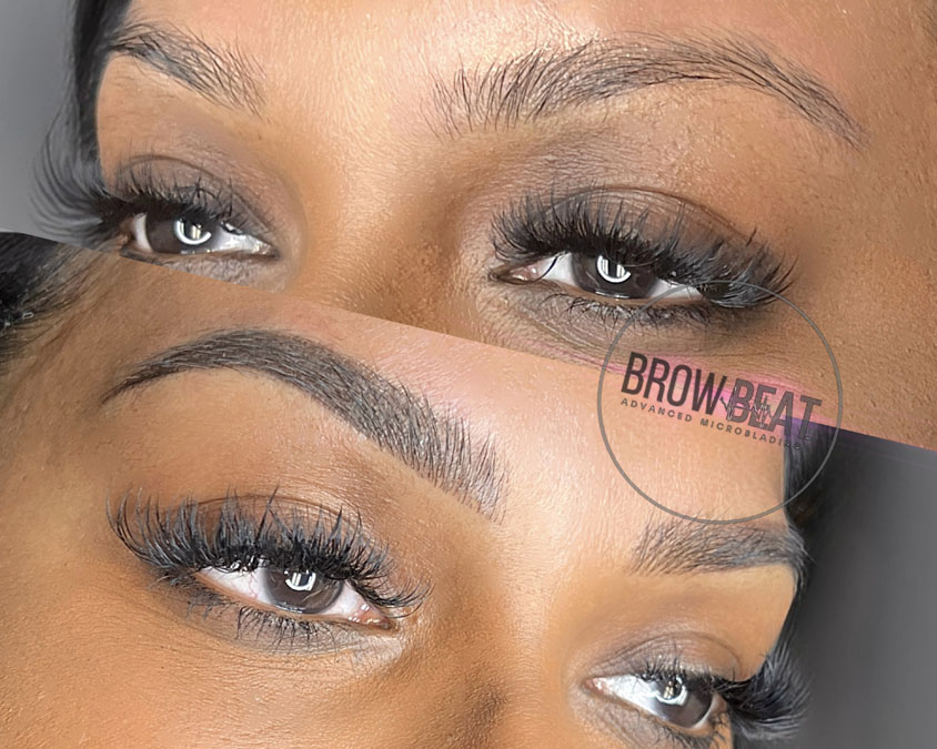 Semi-Permanent Brows 3d brows, shading brows