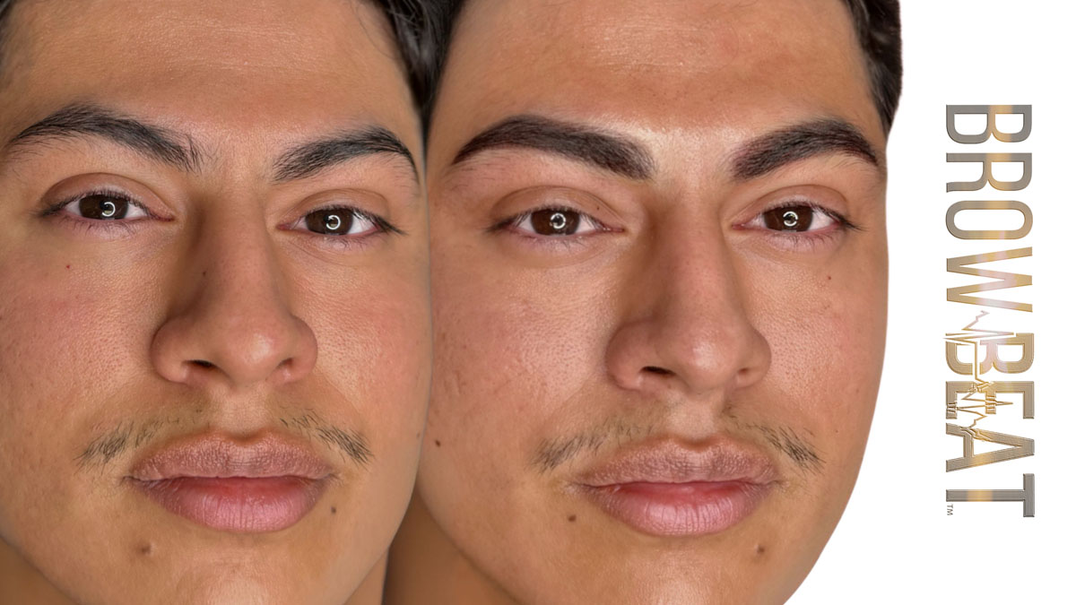 Semi-Permanent Makeup Brow Shape Refinement For All Clients Cosmetic tattoo contour refinement