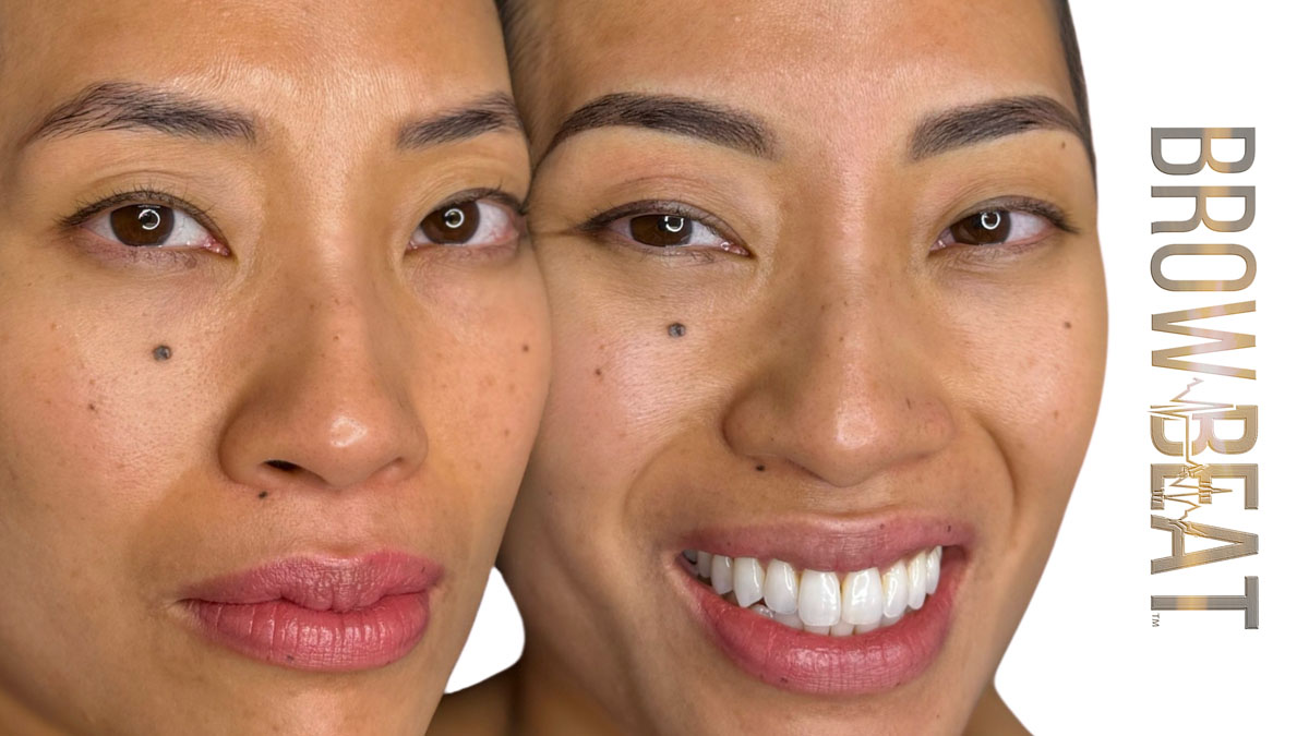 Shaded powder brow technique Paramedical Powder Brow Cosmetic Tattoo Coverage Support