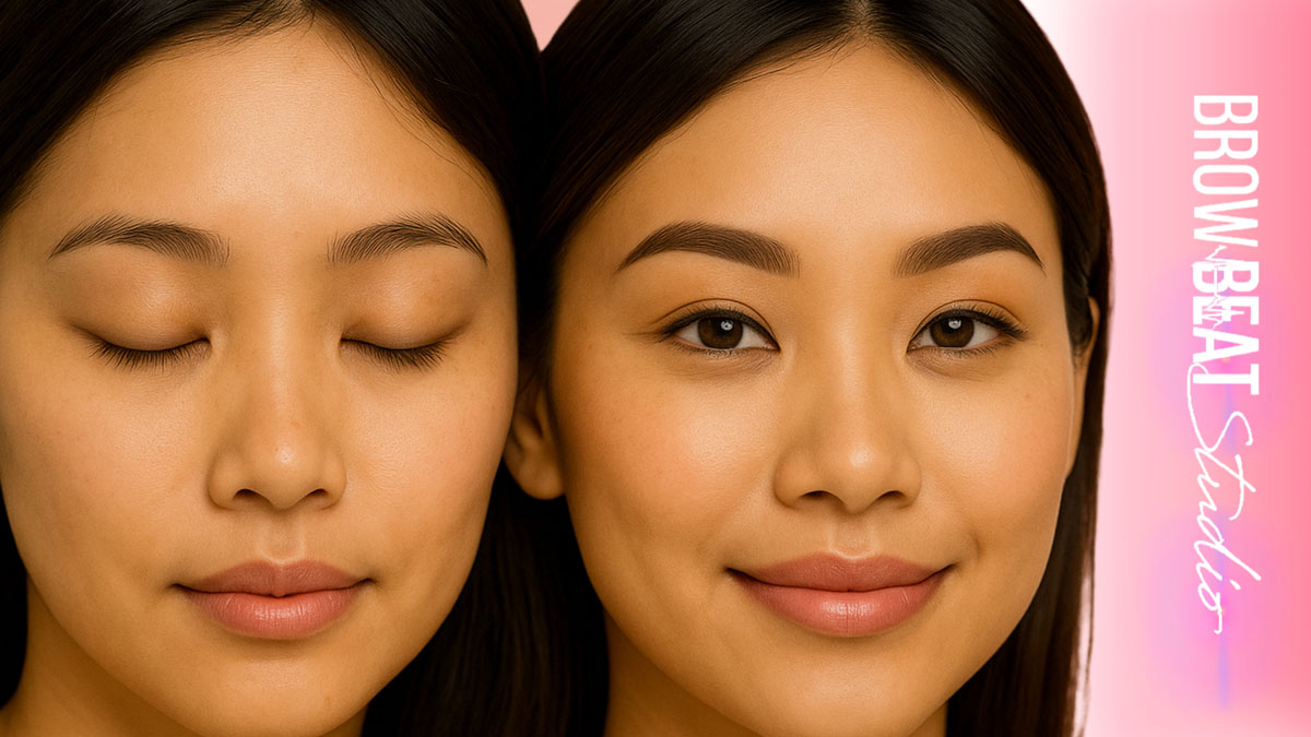 Nano Brows Dallas Natural Stroke Design nano brows dallas nano strokes eyebrow tattoo