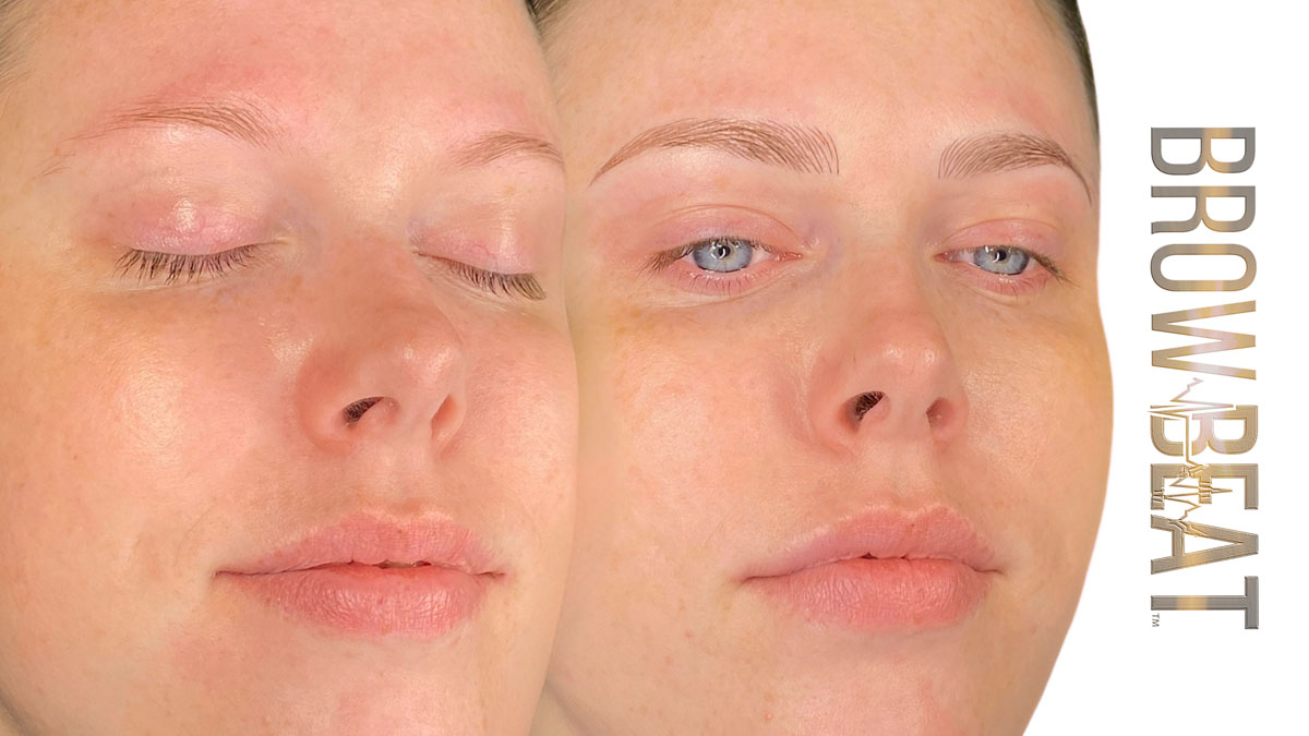 Semi-Permanent Makeup Brow Density Enhancement For All Clients semi permanent makeup brows Dallas TXComments: