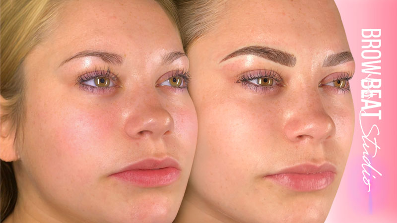 microblading and shading brow fullness boost microblading and shading that maintains strand clarity