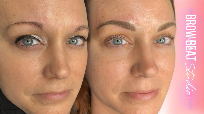 powder brows longevity maturity powder shading holding shape well over time